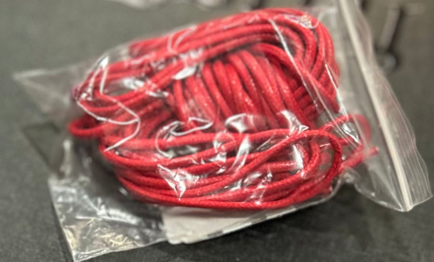 Kingsley Orlando long laces red