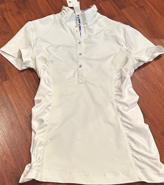 Asmar small white show shirt. Brand new with tags
