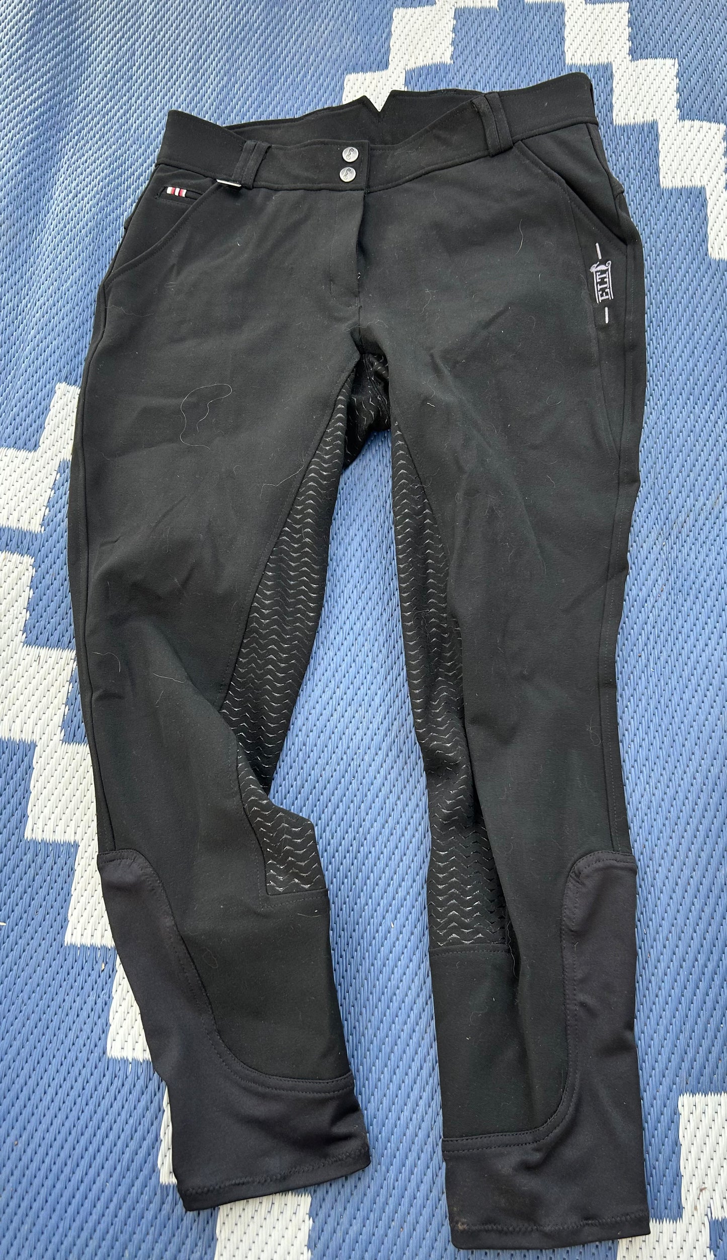 ELT size 36 black full seat breeches
