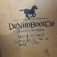 DeNiro Raffaello size 39 MA M (approx size 8-8.5) 15” calf 19.75” to ground at back