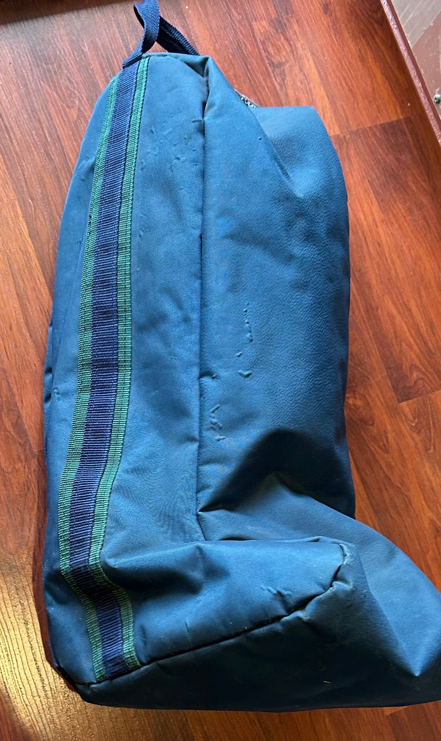 Equi products boot bag fleece lined blue 24” tall