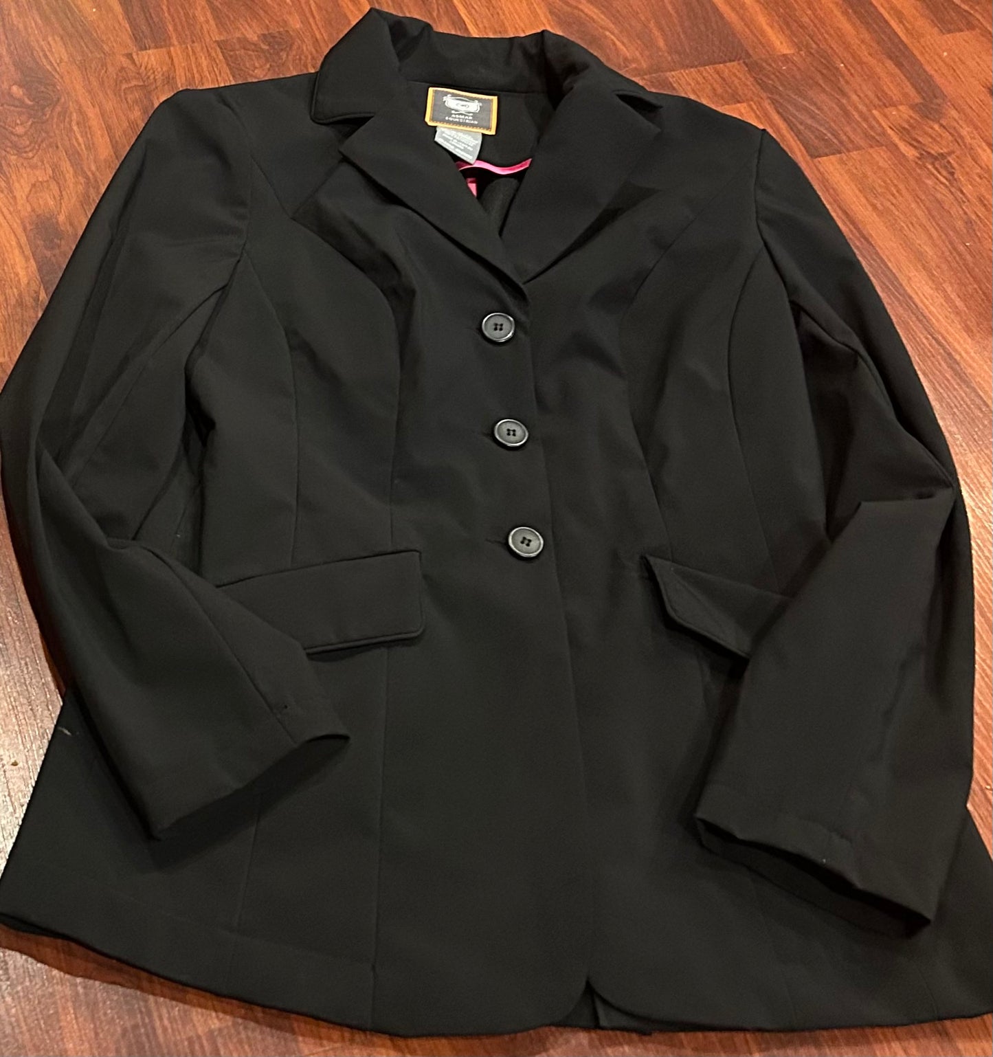 Asmar medium black show jacket pink lining