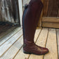 Kingsley size 42 olbia 02 nature Bordeaux MA-S. 15” calf 20.5” tall.