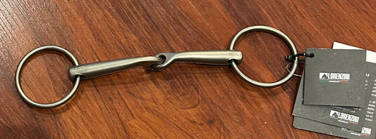 5.25” Lorenzini titanium loose ring snaffle