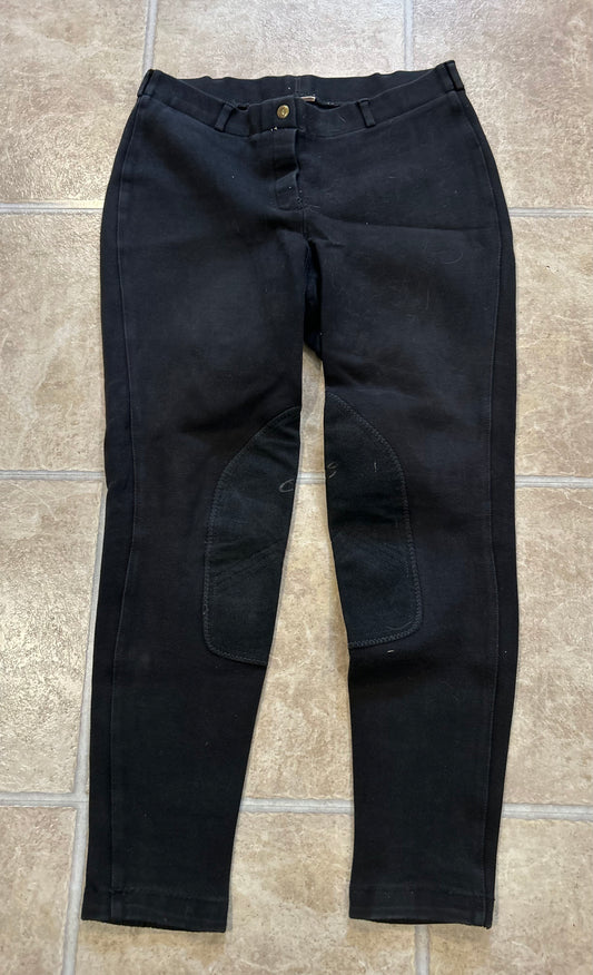 30 elation knee patch pull on breeches
