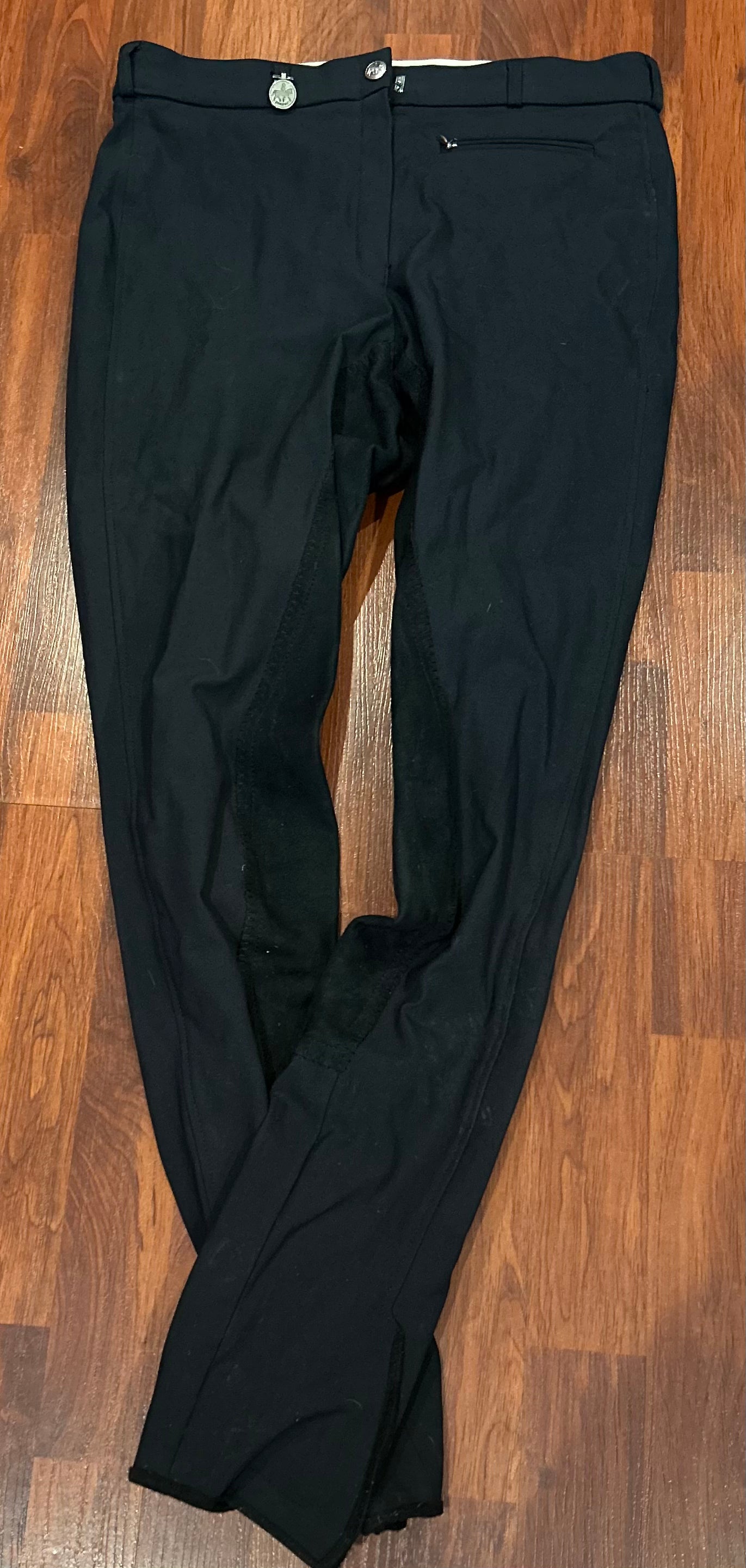 28L Pikeur full seal breeches black