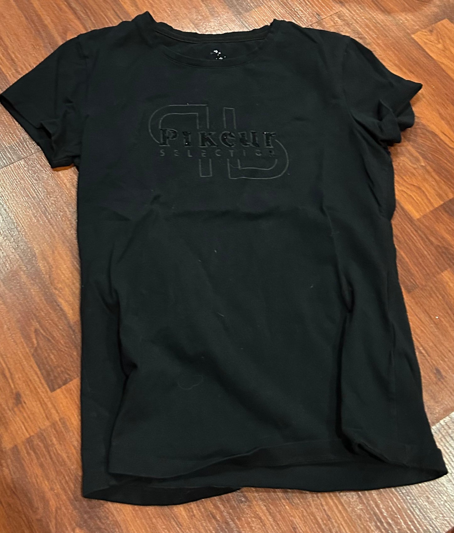 Pikeur black short sleeve shirt 38 (estimated as a small) brand new