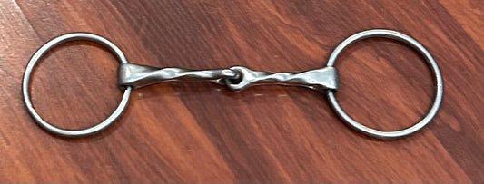 5.5” twisted loose ring snaffle