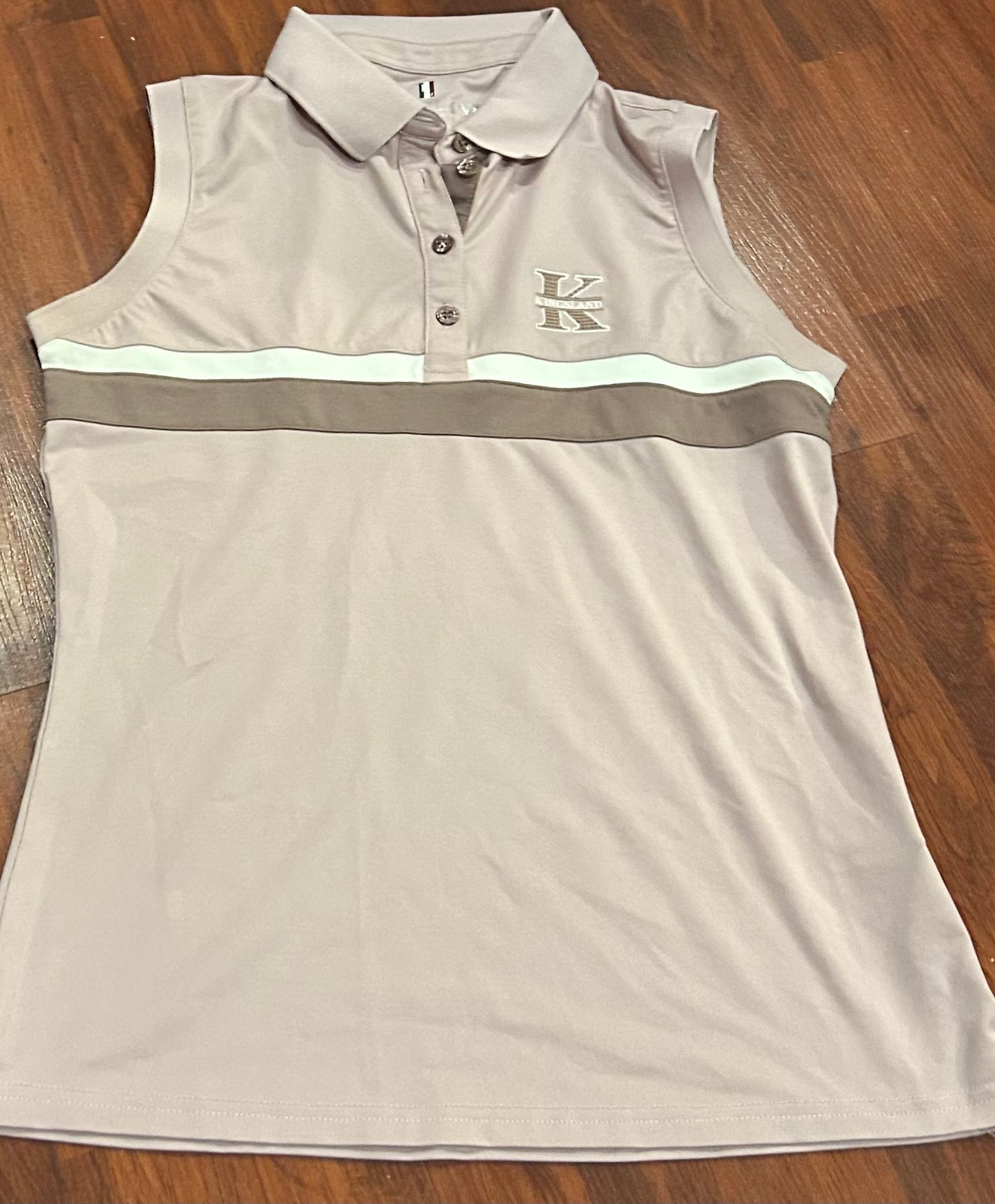 Kingsland small dusty pink sleeveless shirt