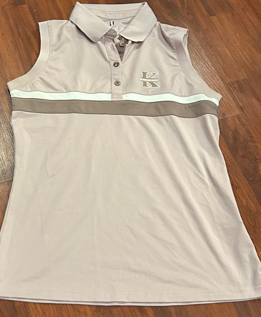 Kingsland small dusty pink sleeveless shirt