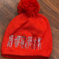 Euro Star red Toque faux fur top