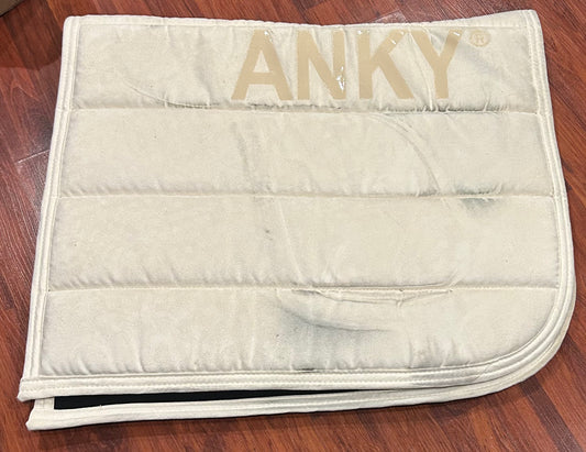 ANKY cream technical dressage pad