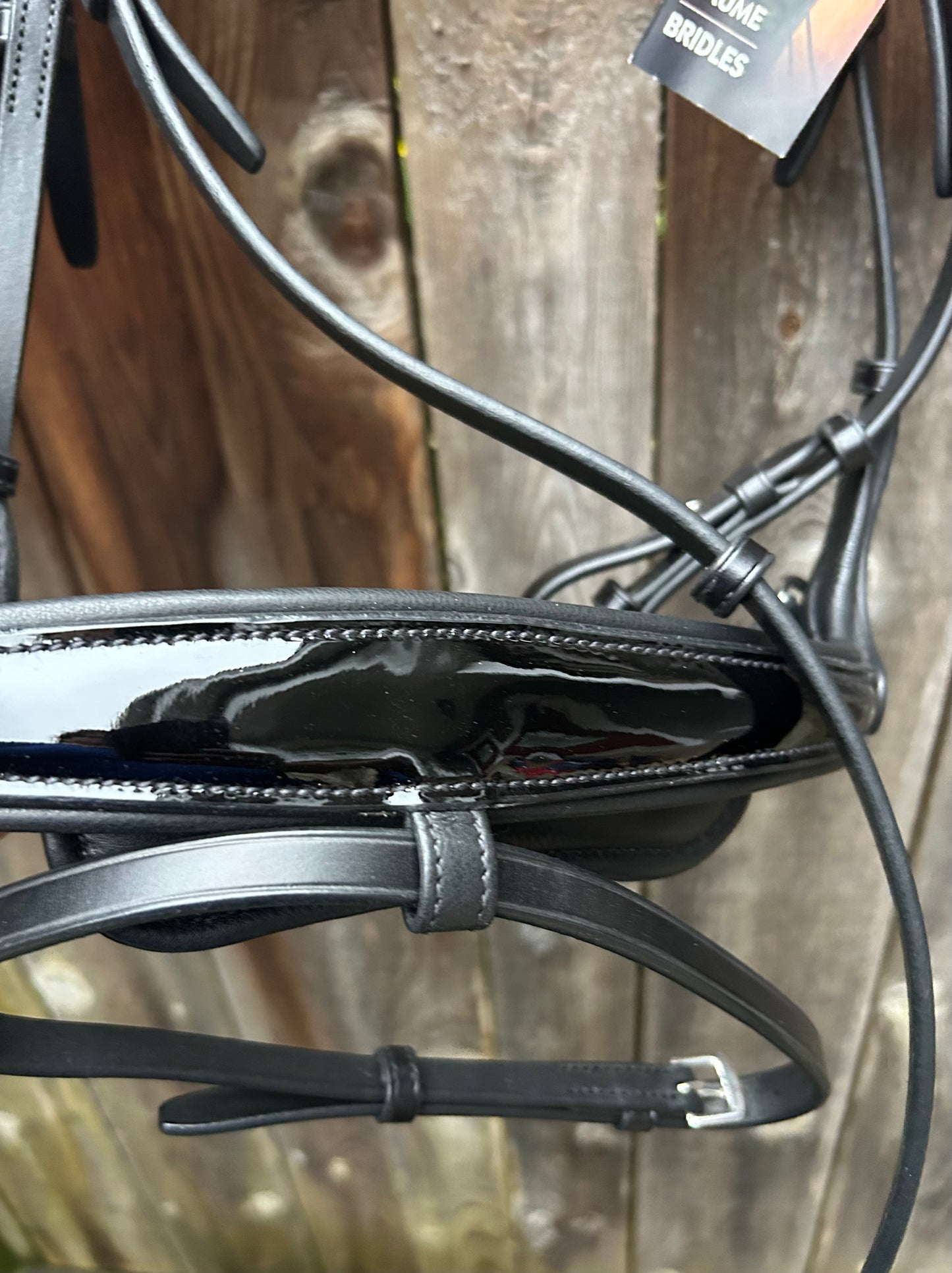Passier full size starlight black snaffle bridle. With leather soft grip reins Brand new
