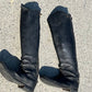Der Dau size 9 field boots. 20” tall 14” calf. Missing one DD tab, some loose stitching.