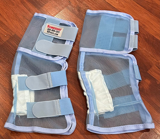 Schneiders Dura-Mesh II Striped Fitted Fly Boots - Set of 2 brand new.