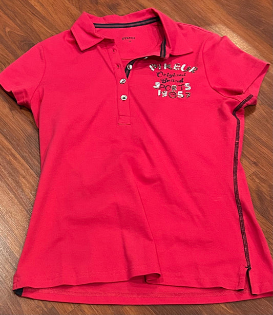 Pikeur sports size 38 pink short sleeve shirt (Copy)