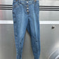 20R Euro Star Damon Sophie denim knee patch breeches