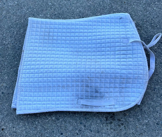 Century White dressage pad