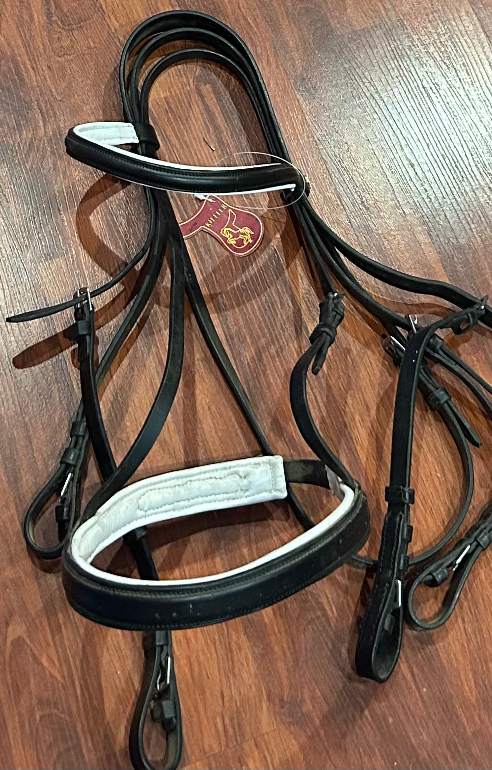 Kieffer XF double bridle. New but dirty from storage