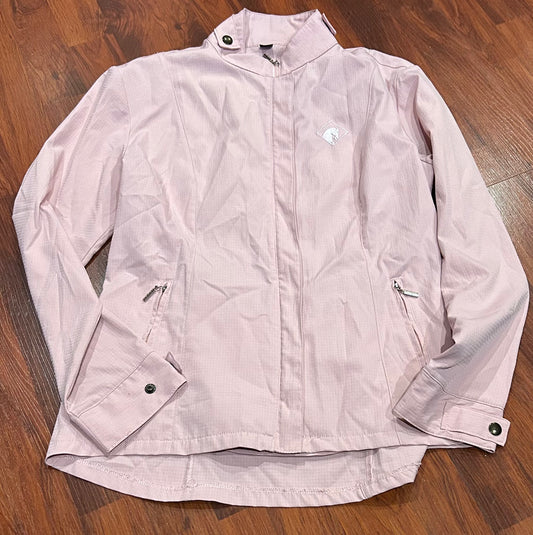 Ariats medium pink light zip up