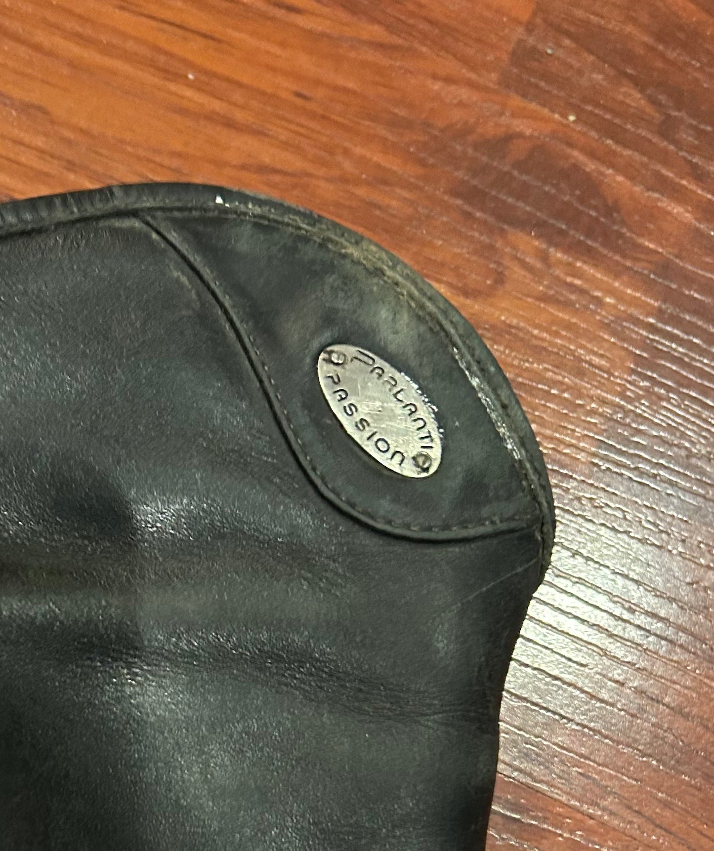 Parlanti aspen mh+ size 44 men’s boots. 15.5” calf with panel. 21” tall. Wear on toes.