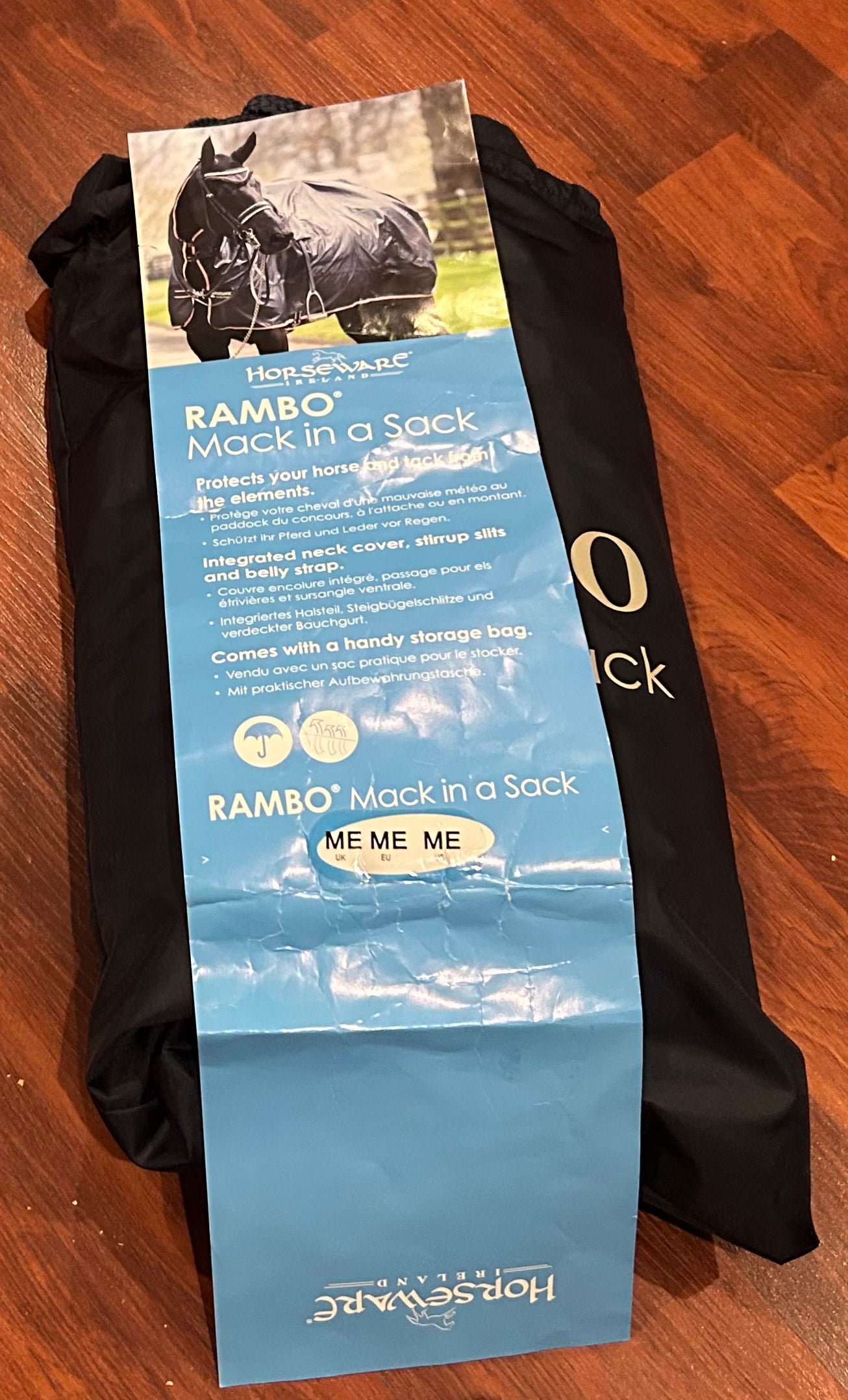 Mack in a sack medium brand new