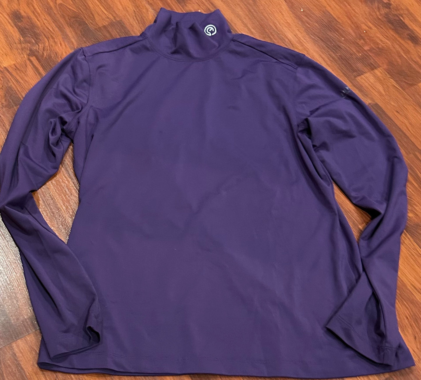 Anky XL (14) purple long sleeve high neck shirt