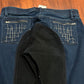 Elation 28R denim full seat breeches