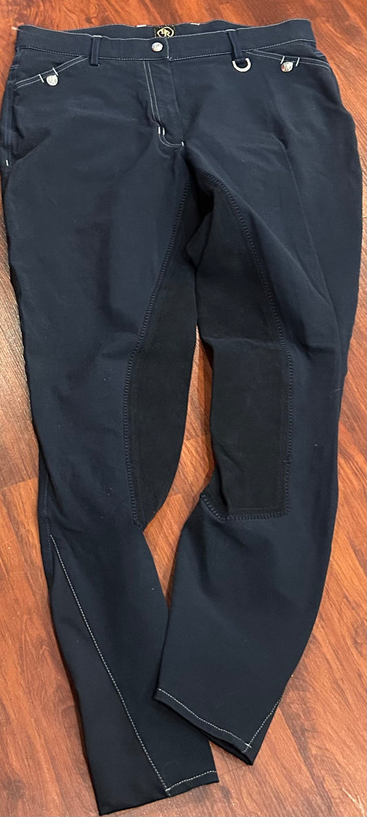 BR size 28 navy full seat breeches