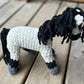 Dunn plush horse 7” to wither