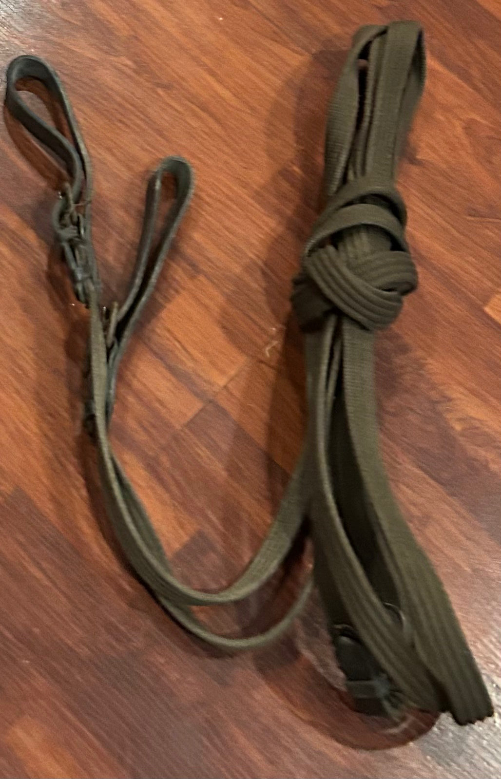 Nylon draw reins