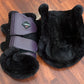 LeMieux purple medium fleece boots (2)