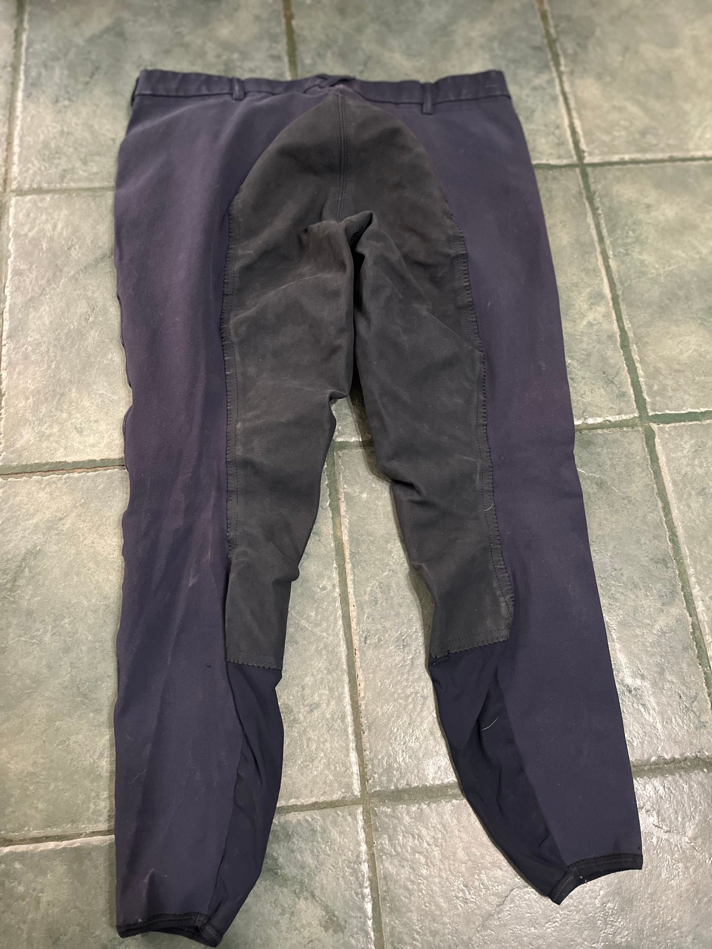 Pikeur blue fullseat breeches 46 (34)