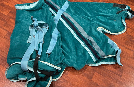 Equestrian society 215cm (84”) fleece cooler high neck