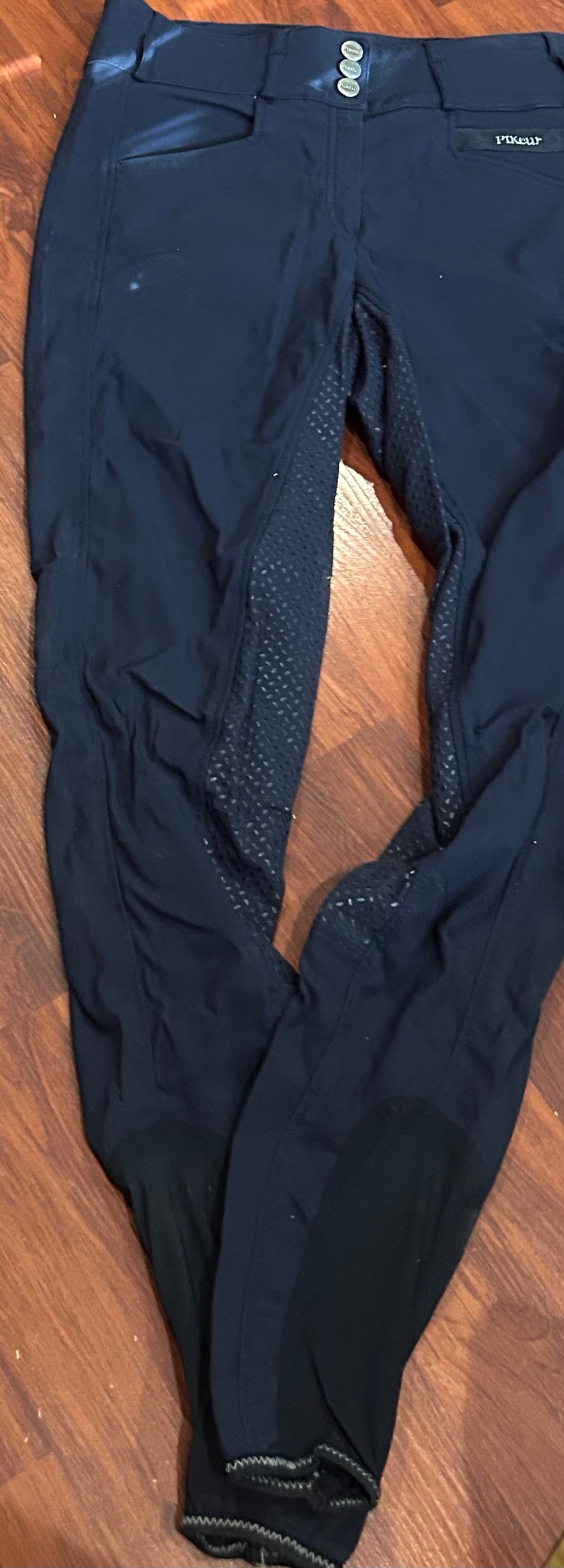 Pikeur candela grip navy size 28 full seat breeches