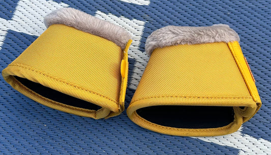 Eskadron small yellow bell boots with fleece