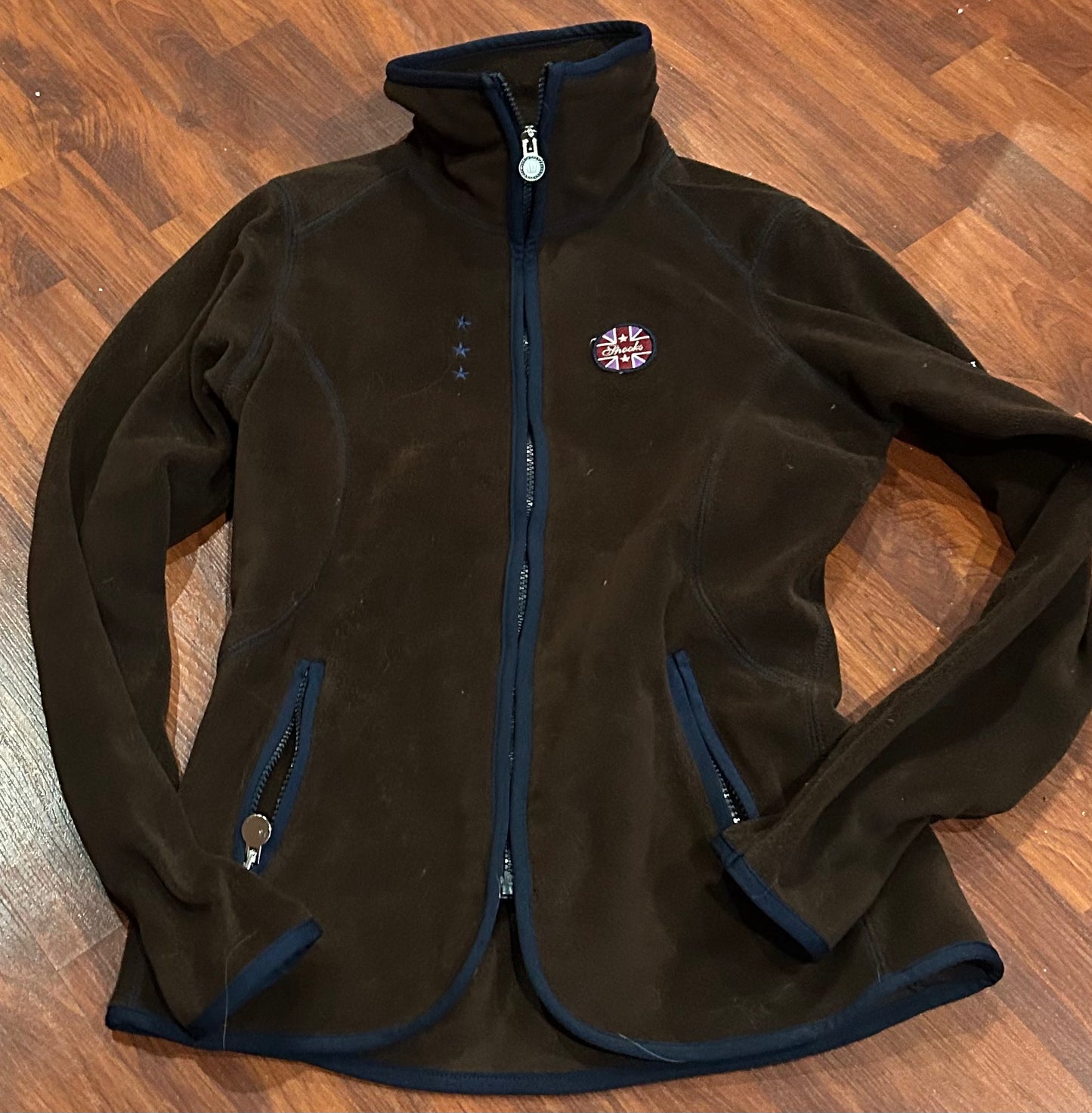 Spooks medium brown fleece jacket