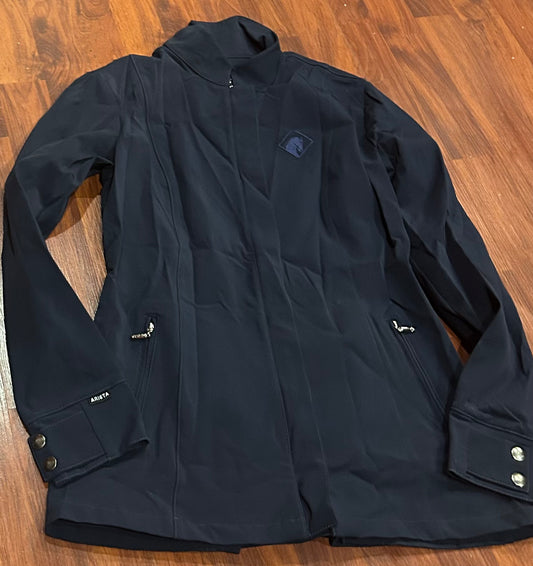Arista medium navy modern competitor show jacket.