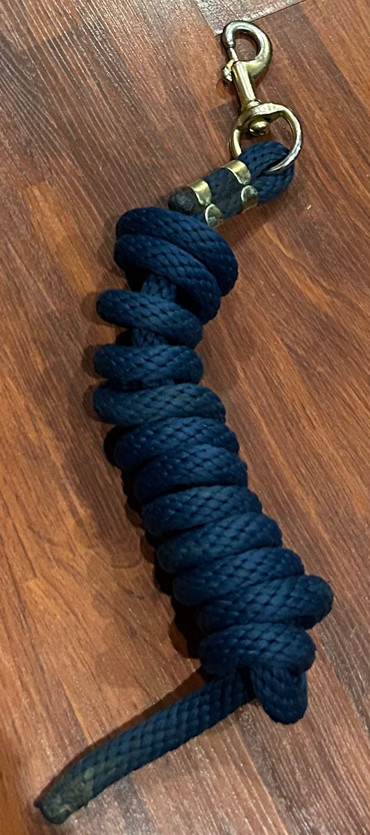 Navy Blue lead rope