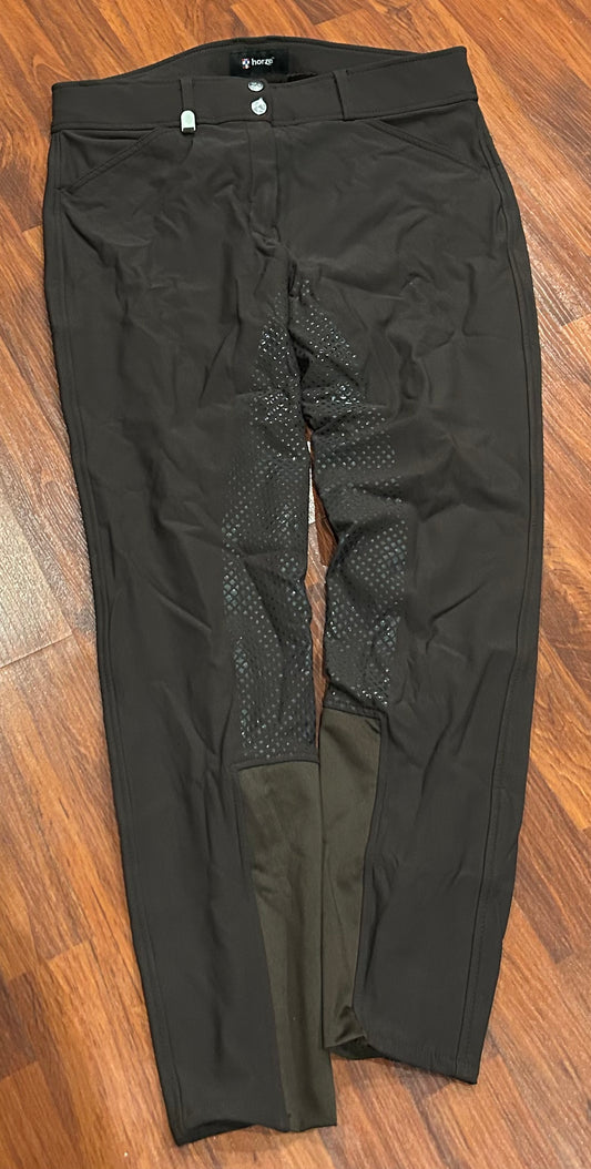 Horze size 30 brown full seat breeches