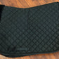 Equivania black fleece lined dressage pad