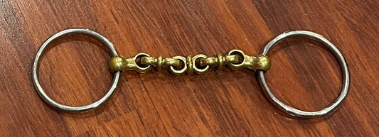 5.25” Neue Schule Waterford loose ring bit.