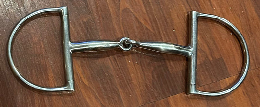 5.25” d-ring snaffle