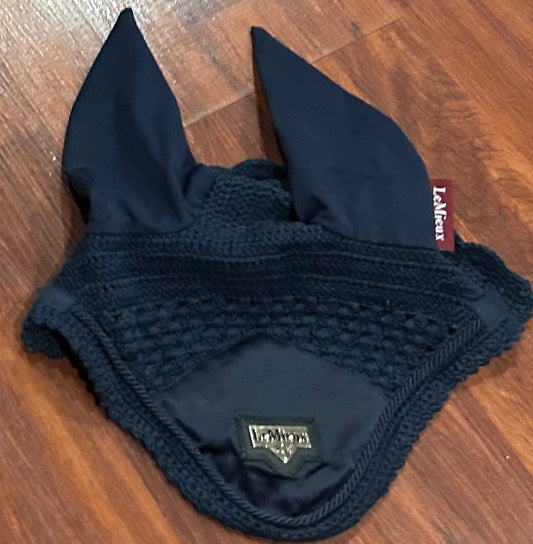 LeMieux navy large fly bonnet