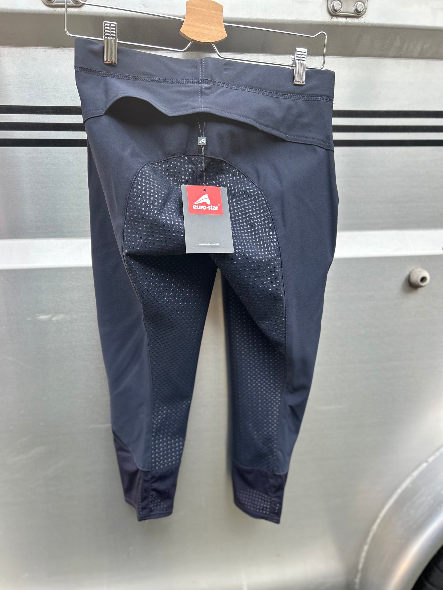 26L Euro Star venti navy full seat breeches