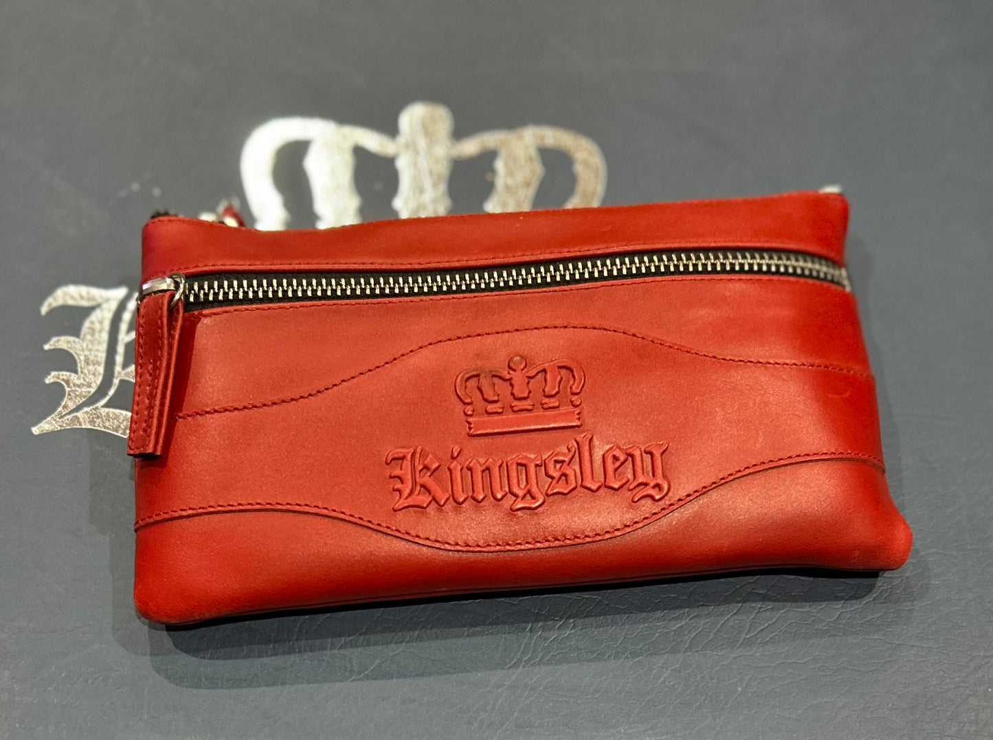 Kingsley belt bag red