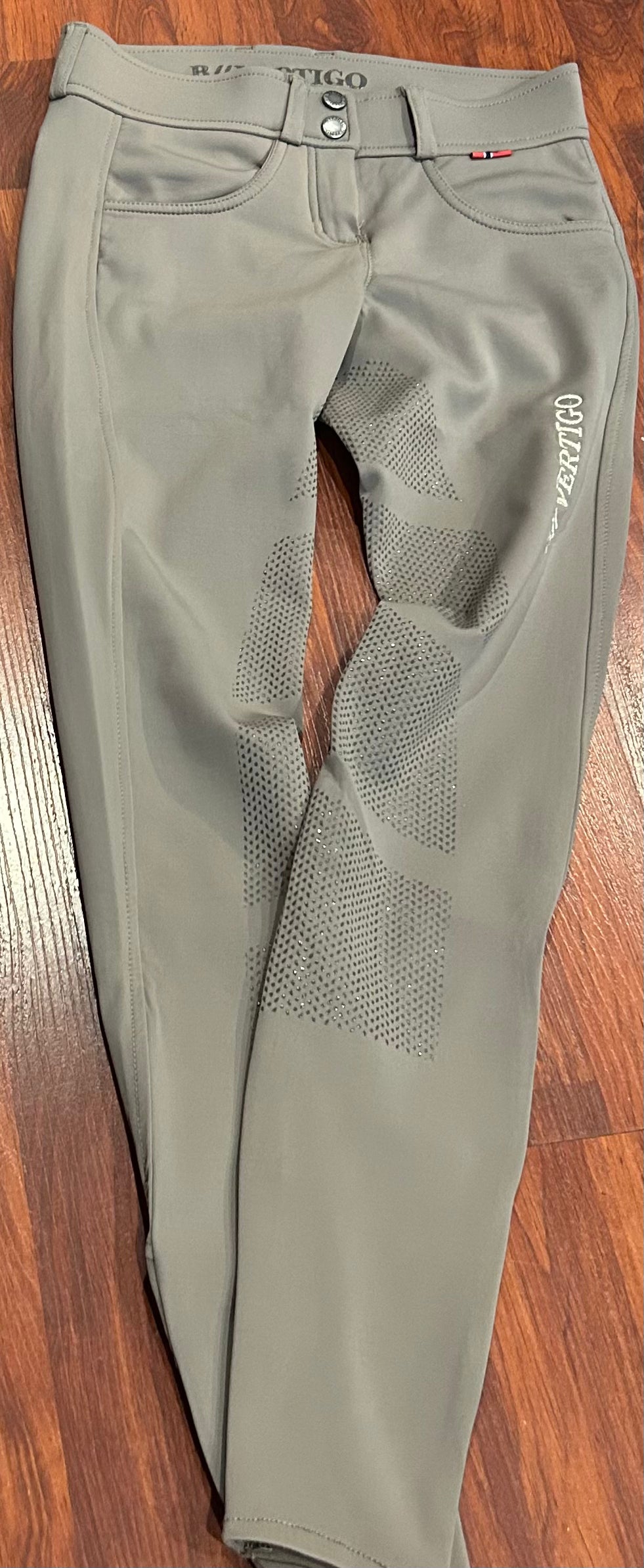BVertigo size 22 taupe full seat breeches