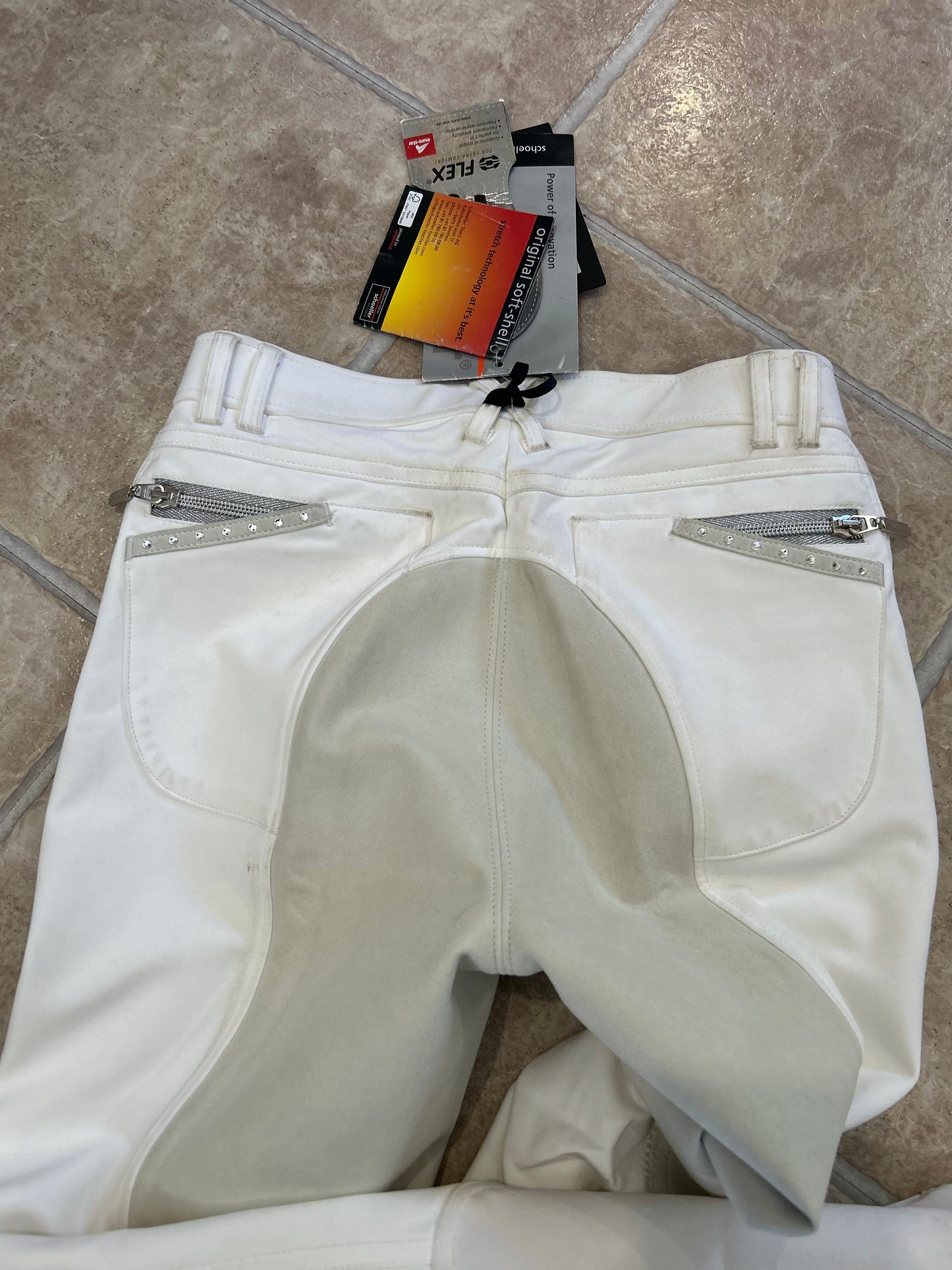 20R euro star damen lorena white full seat breeches