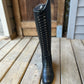 Kingsley Orlando black size 37 14” calf 19.5” tall. 547858