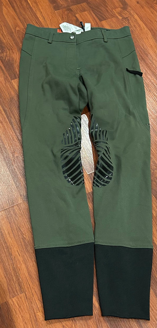 Elation red label size 30R knee patch breeches